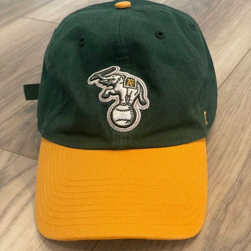 47 Green and Yellow Elephant Logo Hat